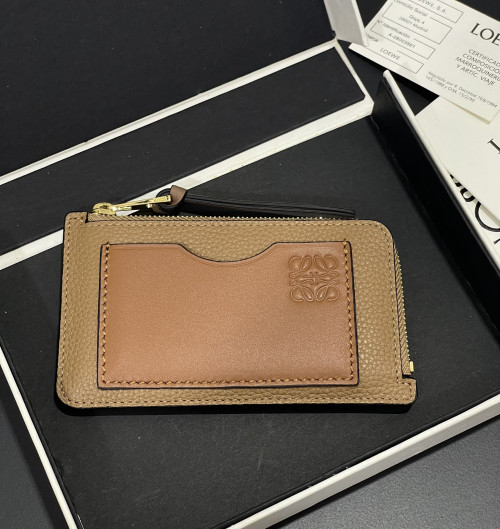 로에베 코인 카드홀더 - 소프트 그레인 카프스킨