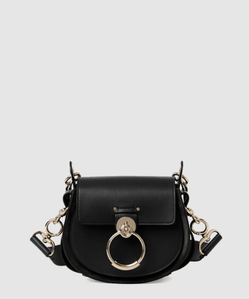 샤이니 & 스웨이드 가죽 Tess 스몰백 AS751