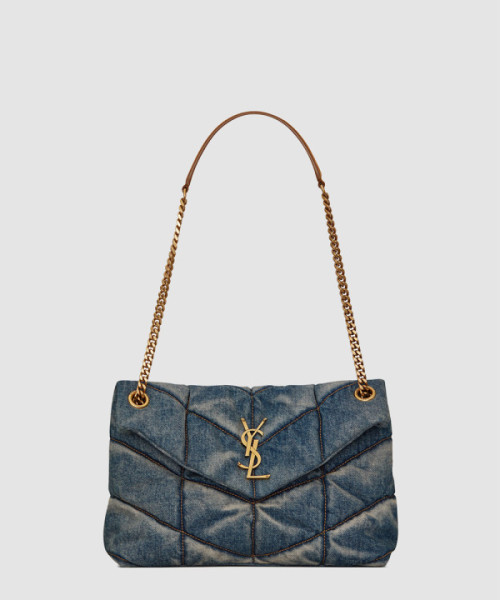 루루 푸퍼백 데님 스몰 577476