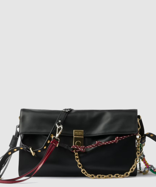 소프트 사운드 가죽 숄더백 1BD378