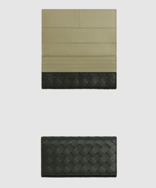 동전 지갑을 갖춘 인트레치아토 장지갑 749438