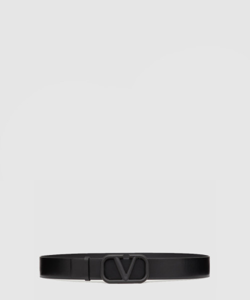 브이로그 로고 송아지 가죽 벨트